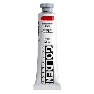 ACRYL HEAVY BODY TUBE 59ML - 1278 PYRROLE RED DARK