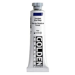 ACRYL HEAVY BODY TUBE 59ML - 1051 CERULEAN BLUE DEEP