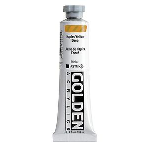 ACRYL HEAVY BODY TUBE 59ML - 1222 NAPLES YELLOW DEEP