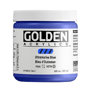 ACRYL HEAVY BODY POT 237ML - 1400 ULTRAMARINE BLUE