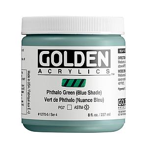 ACRYL HEAVY BODY POT 237ML - 1270 PHTHALO GREEN BS