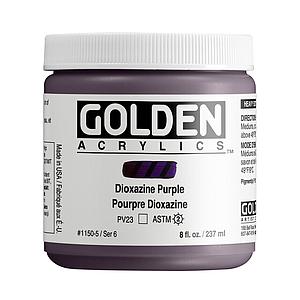 ACRYL HEAVY BODY POT 237ML - 1150 DIOXAZINE PURPLE