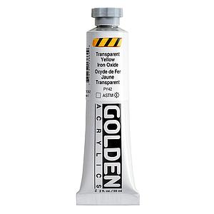 ACRYL HEAVY BODY TUBE 59ML - 1386 TRANSPARENT YELLOW IRON OXIDE