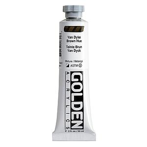 ACRYL HEAVY BODY TUBE 59ML - 1462 VAN DYKE BROWN HUE