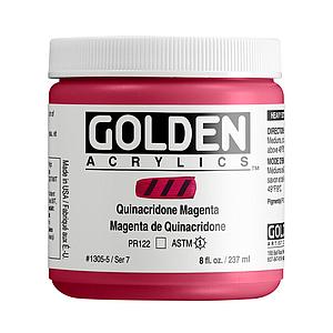 ACRYL HEAVY BODY POT 237ML - 1305 QUINACRIDONE MAGENTA
