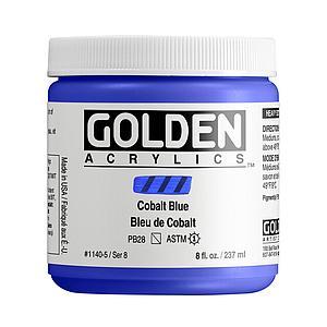 ACRYL HEAVY BODY POT 237ML - 1140 COBALT BLUE