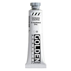 ACRYL HEAVY BODY TUBE 59ML - 4040 INTERFERENCE GOLD (FINE)