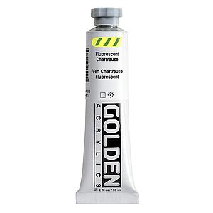 ACRYL HEAVY BODY TUBE 59ML - 4615 FLUORESCENT CHARTREUSE