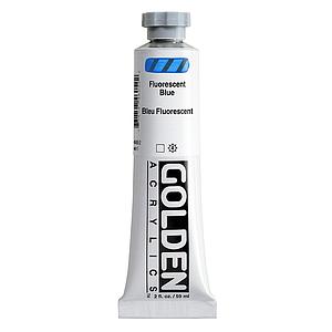 ACRYL HEAVY BODY TUBE 59ML - 4605 FLUORESCENT BLUE