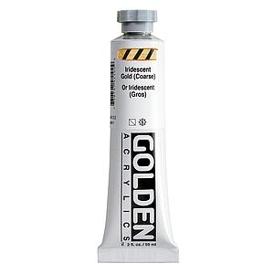 ACRYL HEAVY BODY TUBE 59ML - 4110 IRIDESCENT GOLD (COARSE)