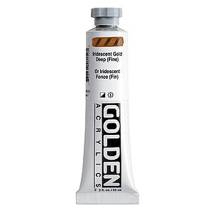 ACRYL HEAVY BODY TUBE 59ML - 4015 IRIDESCENT GOLD DEEP (FINE)