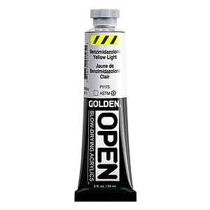 ACRYL OPEN TUBE 59ML - 7009 BENZIMIDAZOLONE YELLOW LIGHT