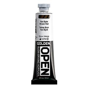 ACRYL OPEN TUBE 59ML - 7462 VANDYKE BROWN HUE