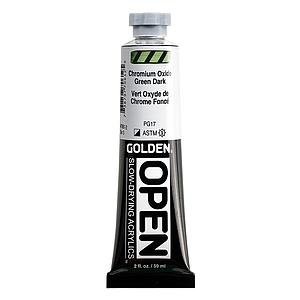 ACRYL OPEN TUBE 59ML - 7061 CHROMIUM OXIDE GREEN DARK