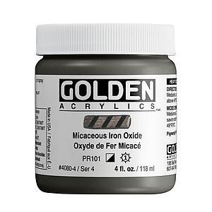 ACRYL HEAVY BODY POT 118ML - 4080 IRIDESCENT MICACEOUS IRON OXIDE