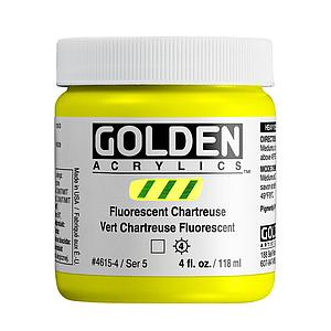 ACRYL HEAVY BODY POT 118ML - 4615 FLUORESCENT CHARTREUSE
