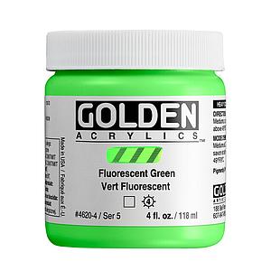 ACRYL HEAVY BODY POT 118ML - 4620 FLUORESCENT GREEN
