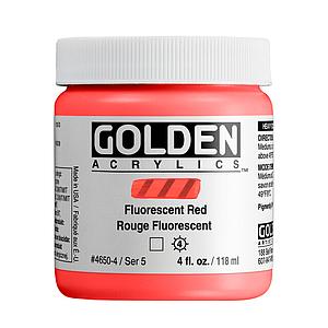 ACRYL HEAVY BODY POT 118ML - 4650 FLUORESCENT RED