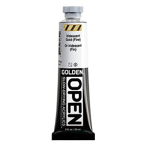 ACRYL OPEN TUBE 59ML - 7484 IRIDESCENT GOLD (FINE)