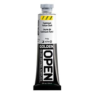 ACRYL OPEN TUBE 59ML - 7110 CADMIUM YELLOW DARK
